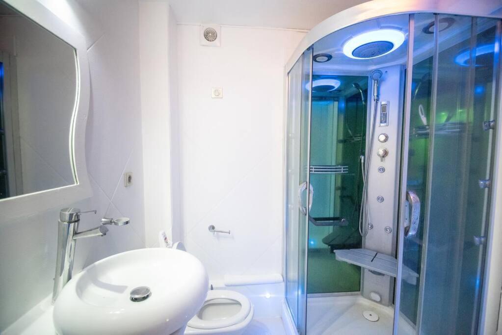 Pasha - Ocean View Apartment Sainte-Anne  Luaran gambar