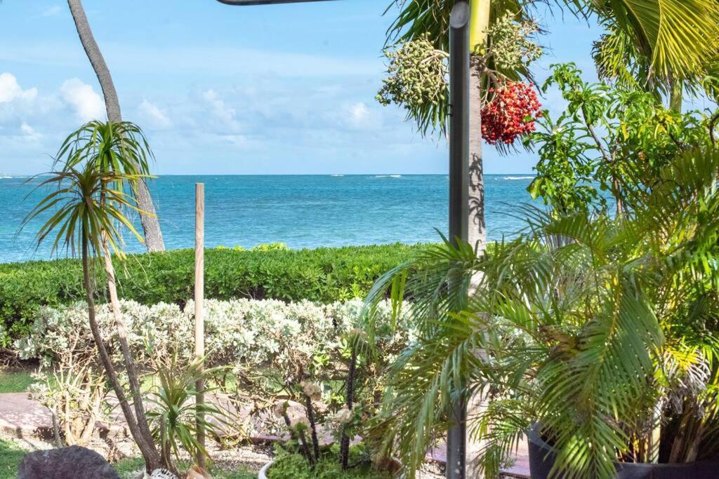 Pasha - Ocean View Apartment Sainte-Anne  Luaran gambar