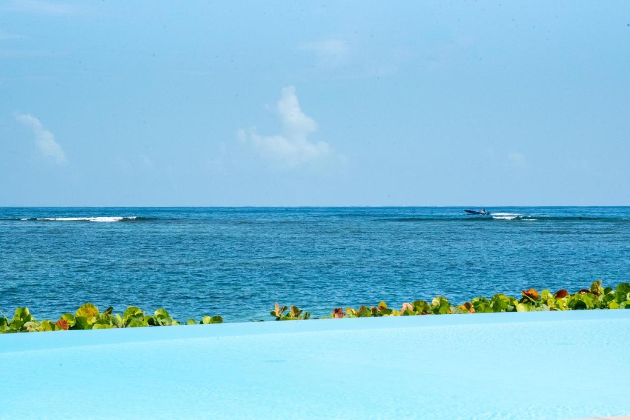 Pasha - Ocean View Apartment Sainte-Anne  Luaran gambar