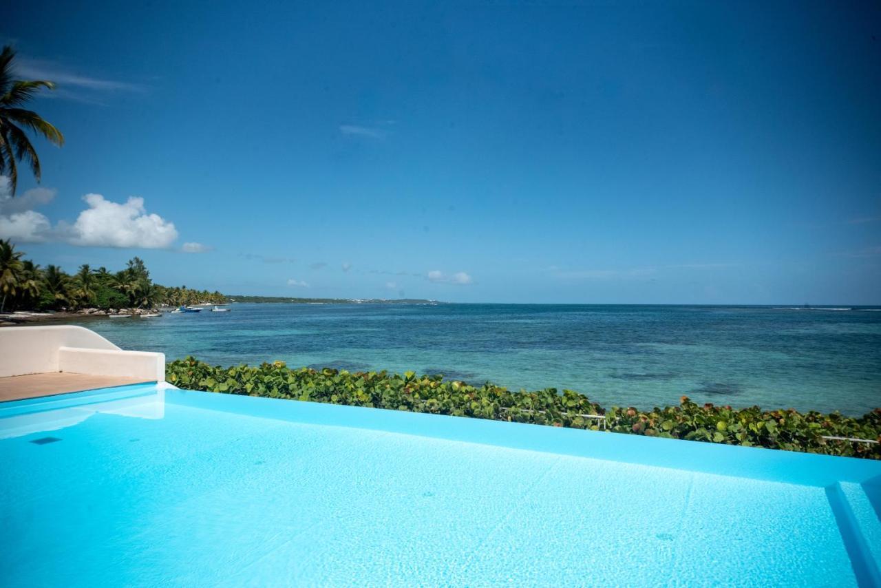 Pasha - Ocean View Apartment Sainte-Anne  Luaran gambar